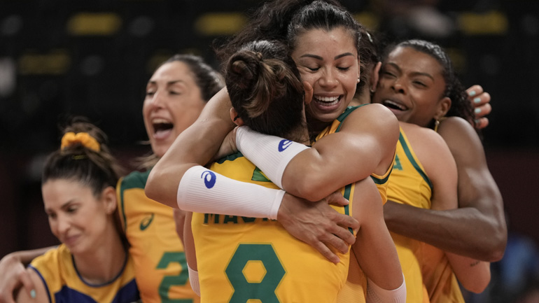 Βόλεϊ γυναικών: Έκλεισε την τετράδα η Βραζιλία, 3-1 σετ τη Ρωσία