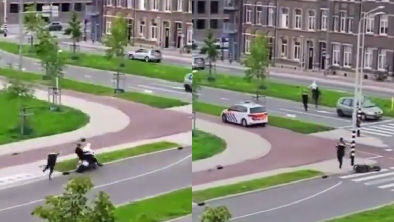 Επεισοδιακή καταδίωξη στην Ολλανδία Επεισοδιακή καταδίωξη στην Ολλανδία