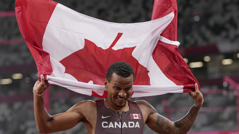 Tόκιο 2020: Στο πρώτο σκαλί του βάθρου ο Άντρε ντε Γκρας στα 200μ.