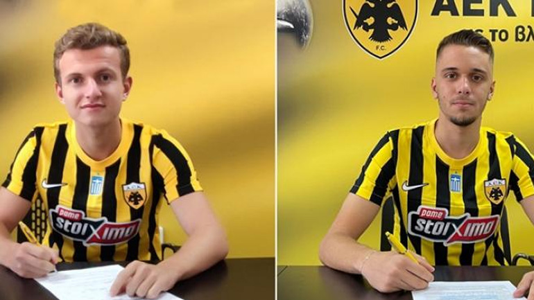 AEK: Επαγγελματικά συμβόλαια σε Πάπα και Πιτιλάκο