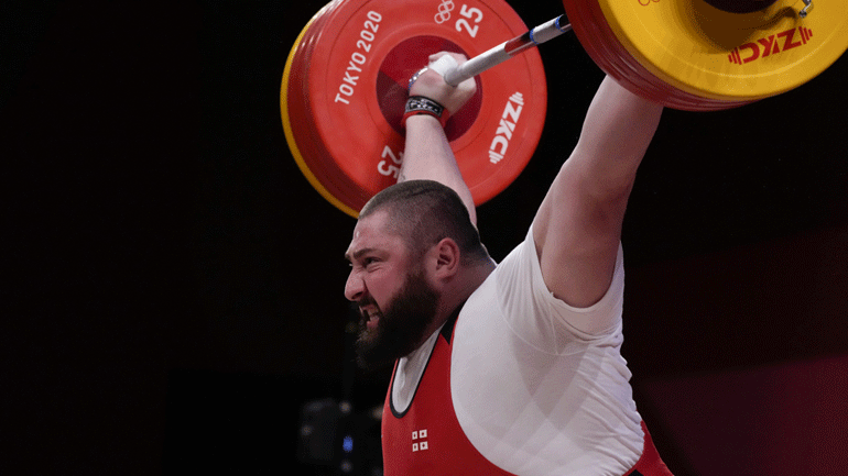 Άρση βαρών: Ο Ταλακχάντζε το χρυσό μετάλλιο στα +109κ. με παγκόσμιο ρεκόρ