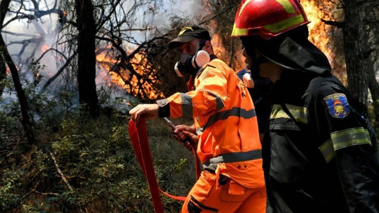Κιλκίς: Σε εξέλιξη πυρκαγιά στη Δημοτική Ενότητα Γαλλικού