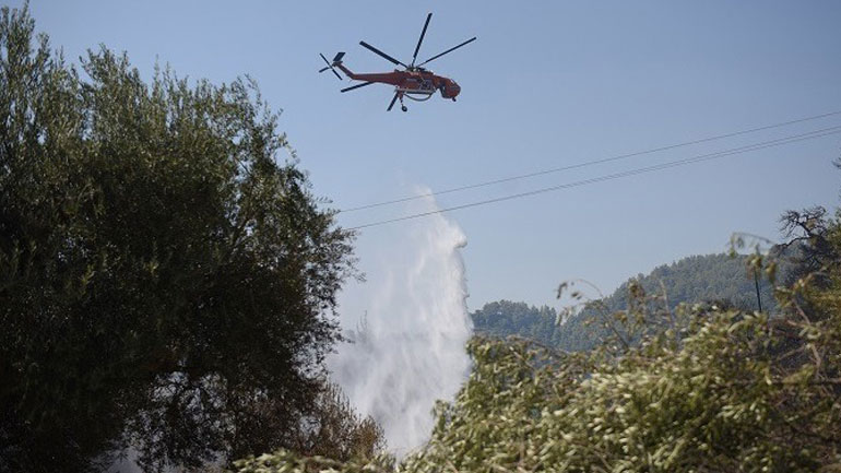 Εκκένωση του οικισμού Καλλιθέα Φωκίδας