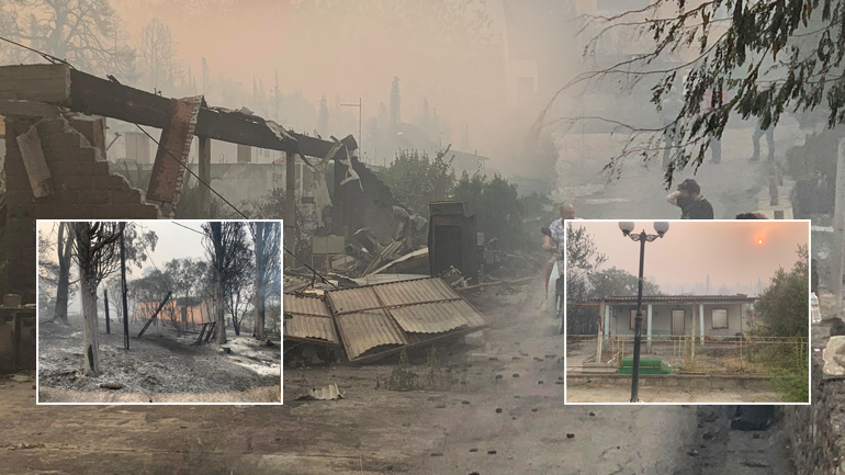 Βιβλική καταστροφή στις Ροβιές Ευβοίας