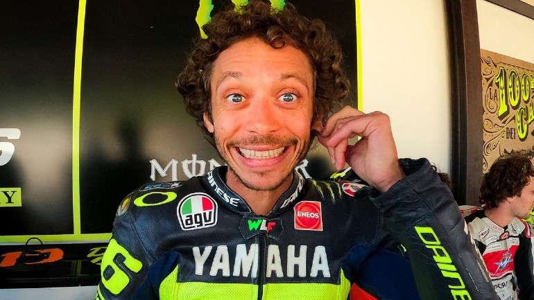 Περιμένουμε εξελίξεις από τον Valentino Rossi.