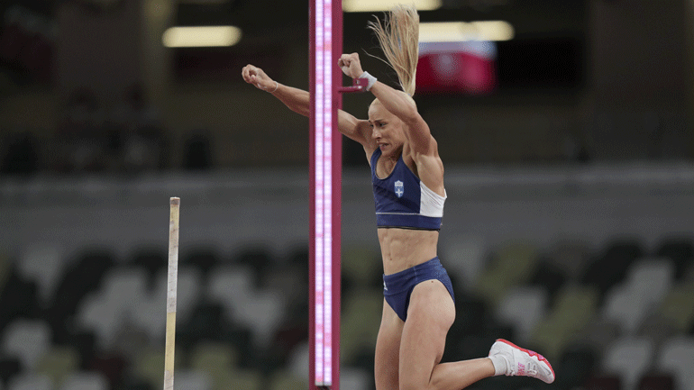 Στίβος: Η Κυριακοπουλου ολοκλήρωσε τον αγώνα στην όγδοη θέση του επί κοντώ