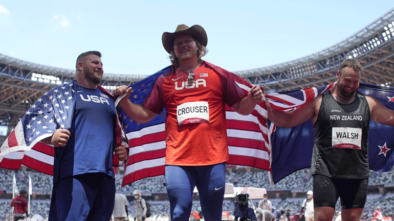 Σφαιροβολία ανδρών: Ξανά «χρυσός» ο Ράιαν Κράουζερ με τρία διαδοχικά ολυμπιακά ρεκόρ