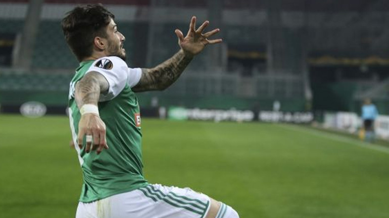 Europa League: Σκόραρε ο Φούντας στο σκορ πρόκρισης της Ραπίντ (3-0) επί της Ανόρθωσης