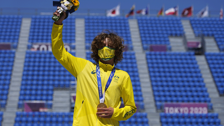 Σκέιτμπορντ: Χρυσός Ολυμπιονίκης ο 18χρονος Αυστραλός Κίγκαν Πάλμερ