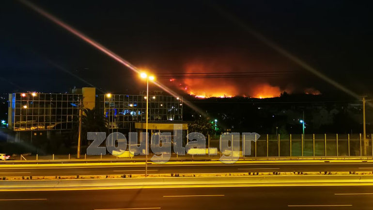 Μεγάλη αναζωπύρωση στη Βαρυμπόμπη