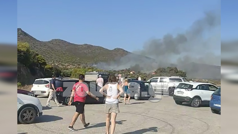 Πυρκαγιά στο Σούνιο