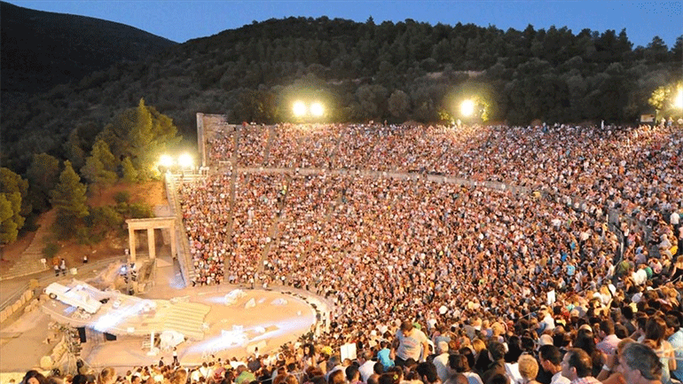Aναβολή παραστάσεων στο Aρχαίο Θέατρο Επιδαύρου και στο μικρό Θέατρο Αρχαίας Επιδαύρου