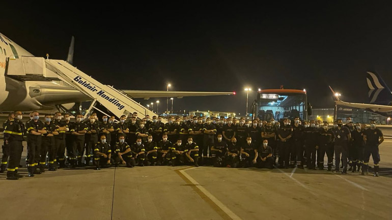 ΓΓ Πολιτικής Προστασίας: «Ένα μεγάλο ευχαριστώ στη Γαλλία για την αποστολή 2 καναντέρ και 83 πυροσβεστών»