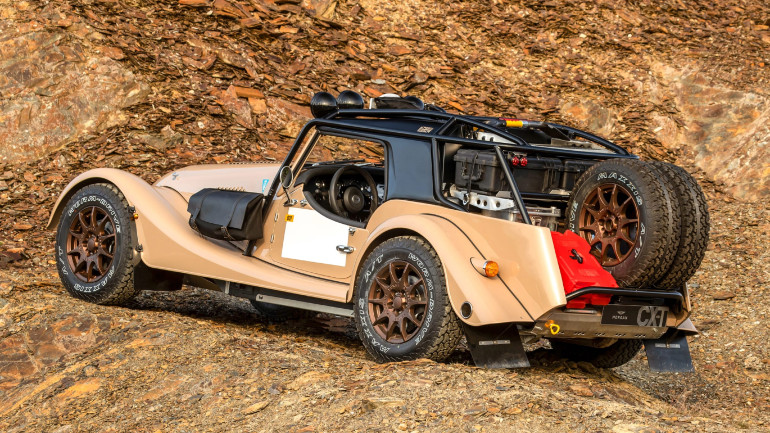 Σκληροπυρηνικό αυτό το Morgan, έτοιμο να κατακτήσει τις διαδρομές του Dakar!