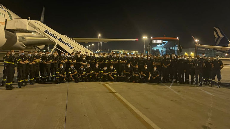 Ξένη βοήθεια στα μέτωπα της φωτιάς