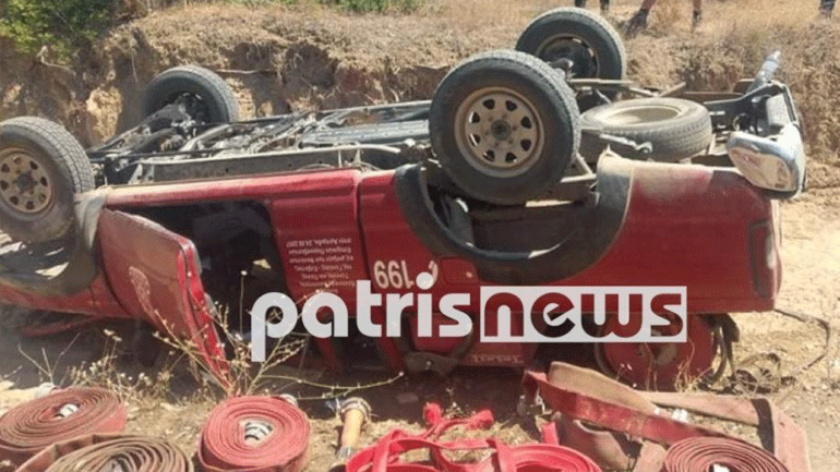 Ηλεία: Εκτροπή πυροσβεστικού με ένα τραυματία στο Κολίρι