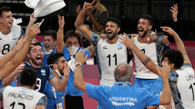 Βόλεϊ: «Χάλκινη» η Αργεντινή, 3-2 τη Βραζιλία