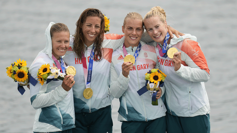 Καγιάκ σπριντ γυναικών: Το χρυσό μετάλλιο κατέκτησε η Ουγγαρία