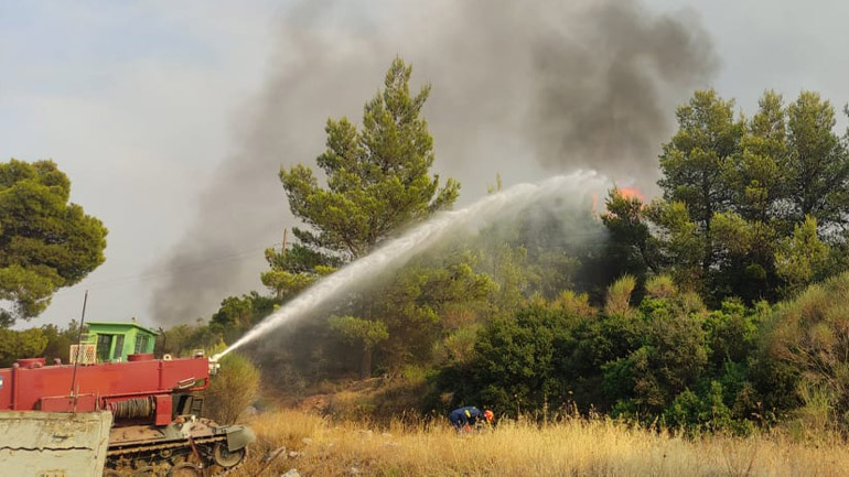 Η συνδρομή του στρατού στην αντιμετώπιση των πυρκαγιών Η συνδρομή του στρατού στην αντιμετώπιση των πυρκαγιών