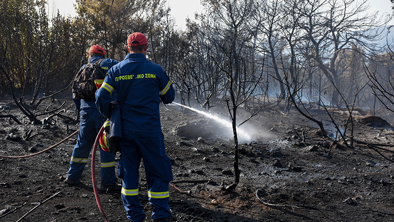Πυροσβέστης νοσηλεύεται με κατάγματα στο νοσοκομείο Χαλκίδας