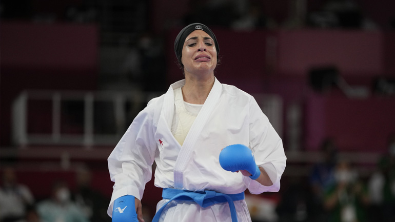 Καράτε (kumite γυναικών +61κ): Στο πρώτο σκαλί του βάθρου η Αμπντελαζίζ