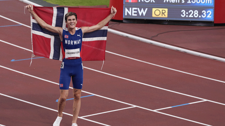 Στίβος: Εντυπωσιακός ο Νορβηγός Ινγκέμπριγκτσεν στα 1.500 μέτρα