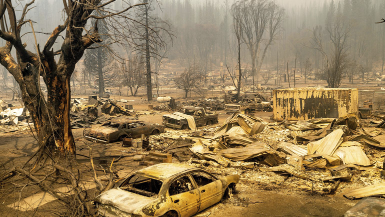 ΗΠΑ: Η πυρκαγιά Ντίξι είναι η δεύτερη μεγαλύτερη στην ιστορία της Καλιφόρνια