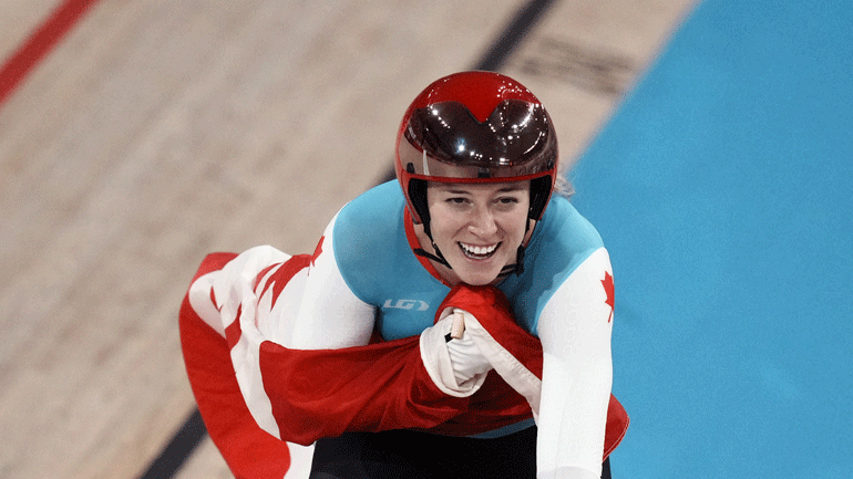 Ποδηλασία πίστας γυναικών: Το χρυσό η Μίτσελ από τον Καναδά