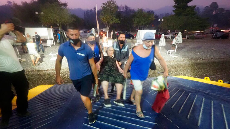 Οι περιοχές που θα φιλοξενηθούν προσωρινά οι πυρόπληκτοι της Εύβοιας