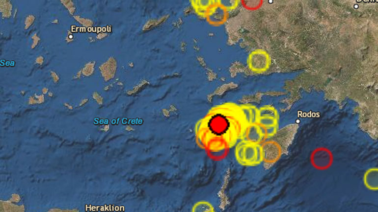 Σεισμός 3,3 Ρίχτερ στη Νίσυρο