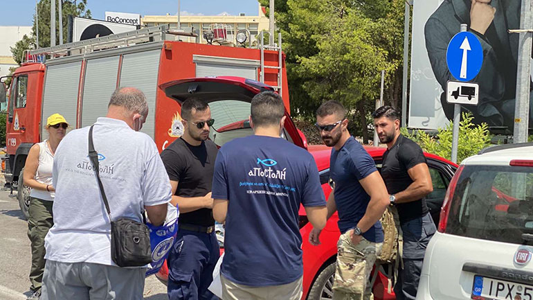 Η ΑΠΟΣΤΟΛΗ στα μέτωπα της φωτιάς