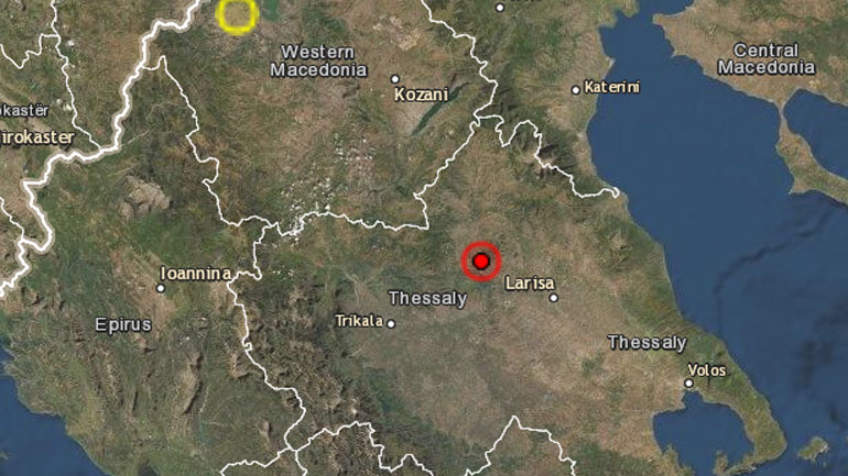 Σεισμός 3,9 Ρίχτερ στην Ελασσόνα