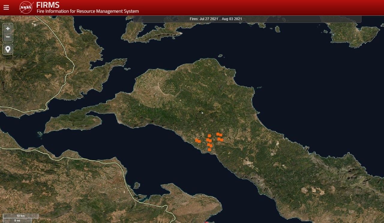 Η φωτιά στις 3 Αυγούστου