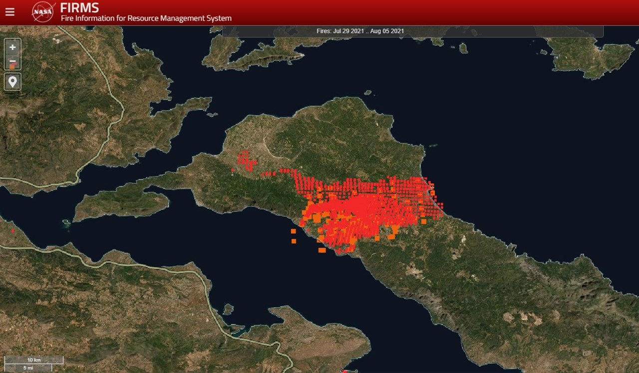 Η φωτιά στις 5 Αυγούστου