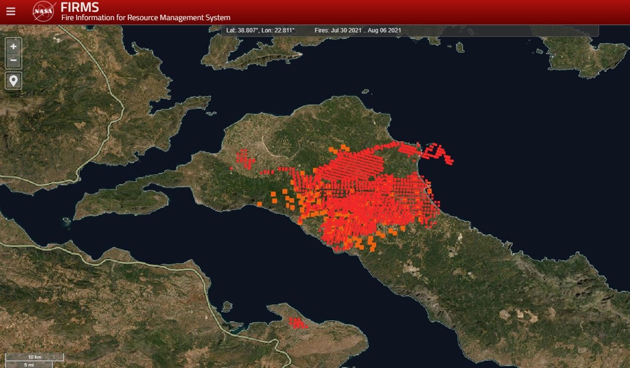 Η φωτιά στις 6 Αυγούστου