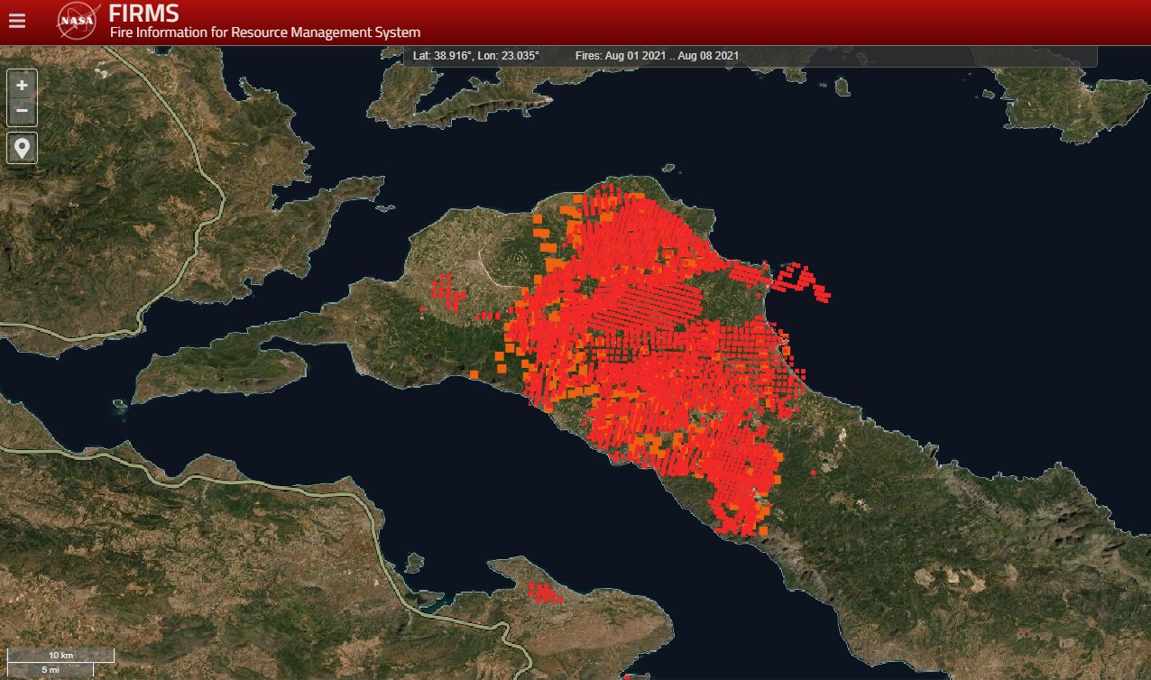 Η φωτιά στις 8 Αυγούστου