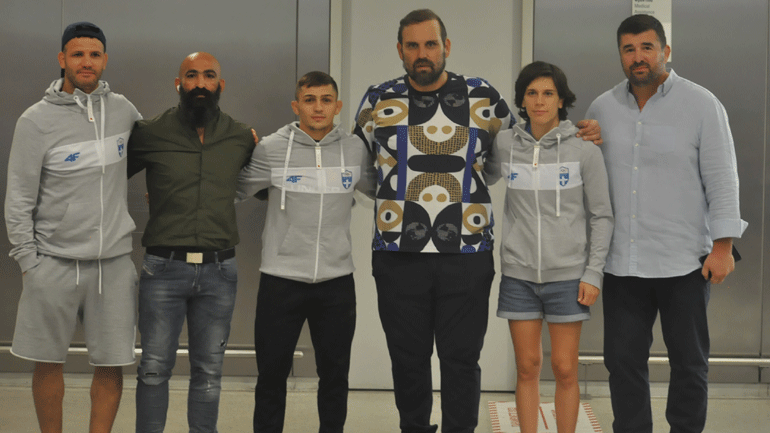 Πάλη: Στην Αθήνα η Μαρία Πρεβολαράκη και ο Γιώργος Πιλίδης