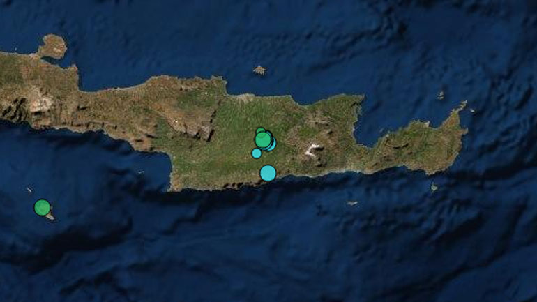 Σεισμός 3.7 Ρίχτερ στην Κρήτη