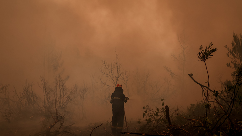 Εφιάλτης οι αναζωπυρώσεις στην Εύβοια Εφιάλτης οι αναζωπυρώσεις στην Εύβοια