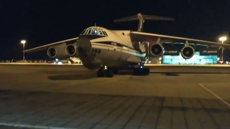 Στην Ηλεία επιχειρεί το ρωσικό Ilyushin Il-76