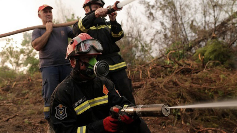Αντιμετωπίστηκαν οι αναζωπυρώσεις στη Γορτυνία