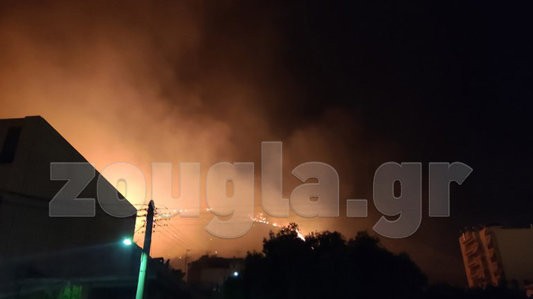 Υπό μερικό έλεγχο η πυρκαγιά στο Ικόνιο Περάματος