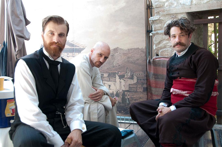 Από αριστερά: Σόλων Τσούνης, Νικόλας Παπαγιάννης, Ευθύμης Γεωργόπουλος