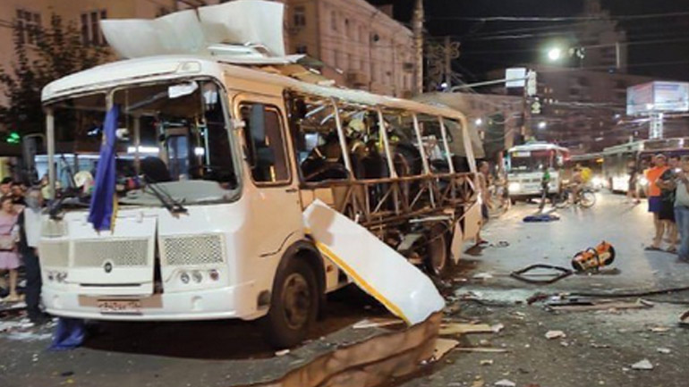 Ρωσία: Μία νεκρή και 18 τραυματίες από έκρηξη σε αστικό λεωφορείο στην πόλη Βορόνεζ