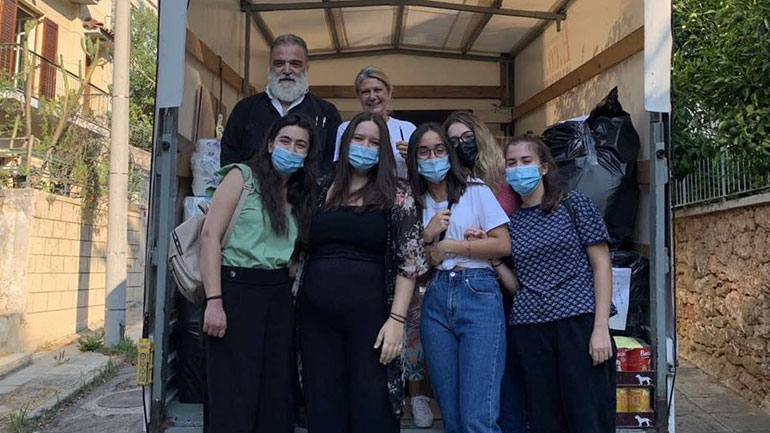 Η Ιερά Μητρόπολη Νέας Ιωνίας στο πλευρό των πυρόπληκτων