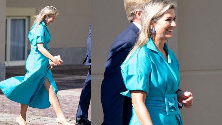 Βασίλισσα Maxima: Η εμφάνισή της με shirt dress που θέλουμε να αντιγράψουμε!