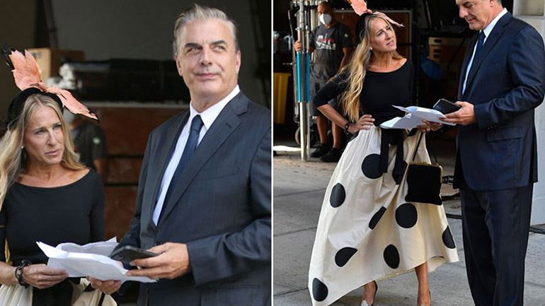 Chris Noth: Η νέα φωτογραφία από τα γυρίσματα του «And Just Like That» που έγινε viral!