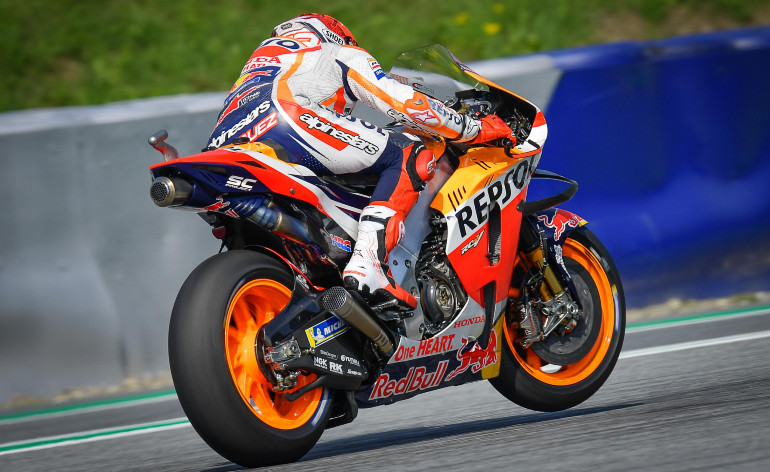 Ανεβασμένος ο Marquez θέλει ένα καλό αποτέλεσμα στην Αυστρία.