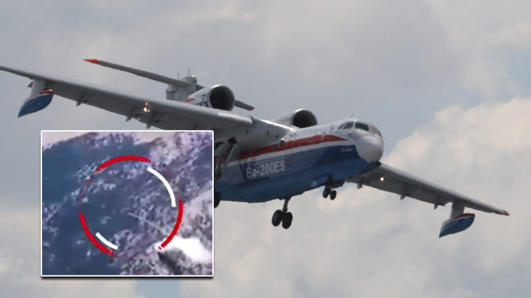 Συνετρίβη ρωσικό Beriev στην Τουρκία