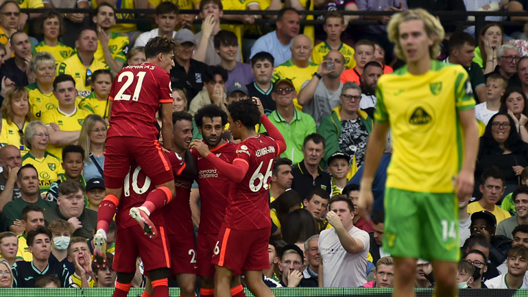 Αγγλία: Εντυπωσιακή πρεμιέρα για τη Λίβερπουλ, 3-0 εκτός έδρας τη Νόριτς – Bασικοί οι Τσιμίκας και Γιαννούλης